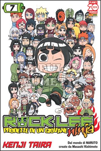 MANGA ROCK #     7 - ROCK LEE, PRODEZZE DI UN GIOVANE NINJA 7